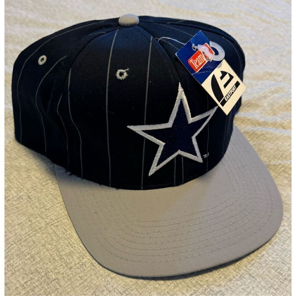 Dallas Cowboys Pinstripe Vintage Hat Eastport New Navy Grey